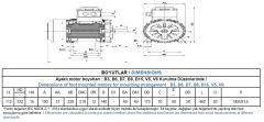GAMAK 4 kw 5.5 HP 3000 Exproof Motor