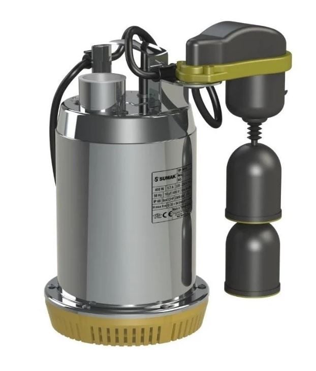 SUMAK SDF 6A Asansör Flatörlü Drenaj Dalgıç Pompa