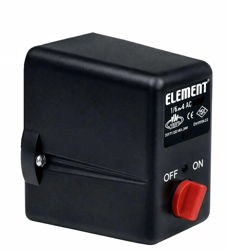Element ELT4CO-3Y 4-16 BAR Tahliyeli ÜÇ Yollu ON-OFF Trifaze Basınç Şalteri(1/4 Bağlantı Çapı)
