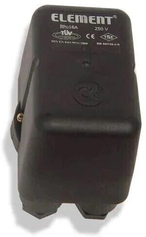 Element ELT4C-3Y 4-16 BAR Tahliyeli ÜÇ Yollu Trifaze Basınç Şalteri(1/2 Bağlantı Çapı)