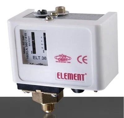 Element ELT36 5-16 BAR Presostat(7/16 Alt Bağlantı)