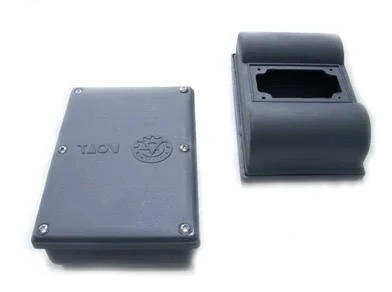 Volt Motor 63-71-80 Tip Plastik Monofaze Klemens Kutusu ve Kapağı
