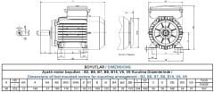 GAMAK 2.2 kw 3 HP 3000 Monofaze Motor