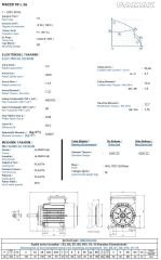 GAMAK 2.2 kw 3 HP 3000 Monofaze Motor