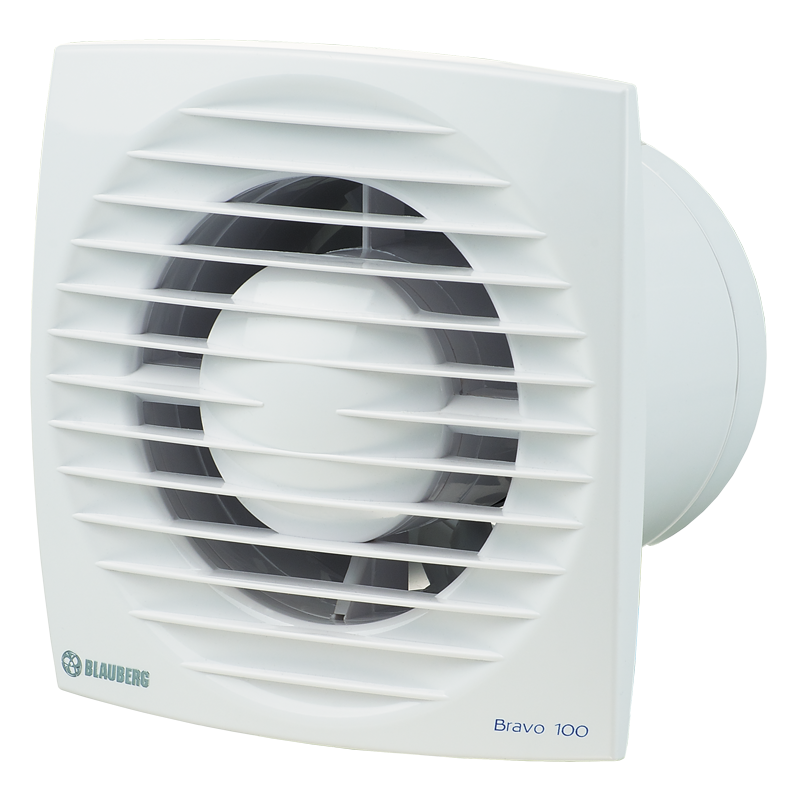 Blauberg Bravo 100 Plastik Banyo Aspiratörü - 10 cm Çap