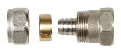 Klepsan 1/2'' İç Dişli Yerden Isıtma Rakoru 16x2