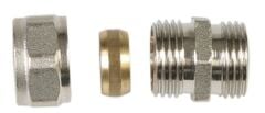 Klepsan 1/2'' Boru Bağlantı Rakoru 16x2