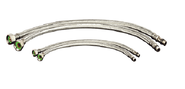 50 Cm 1 1/4'' Paslanmaz Örgülü Düz Fleks Hortum