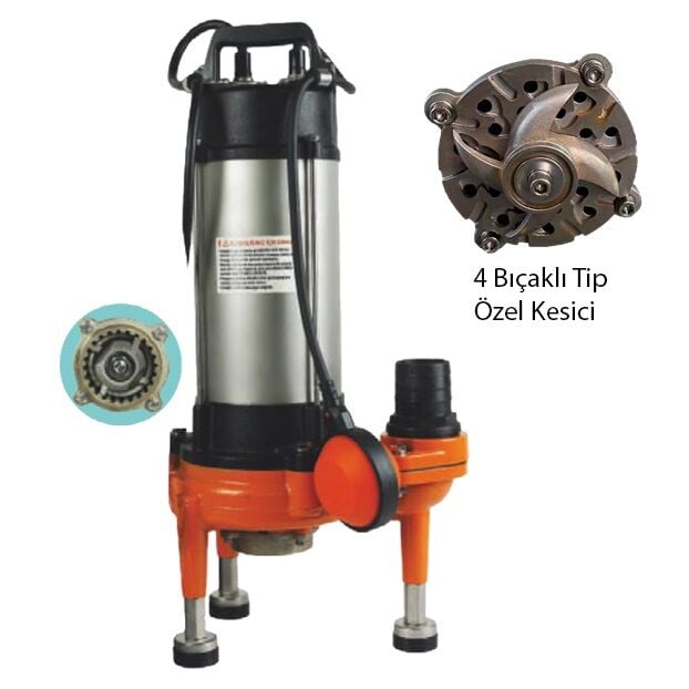 WATER SOUND FC-2200-AF Bıçaklı Tip Kirli Su Drenaj Dalgıç Pompa