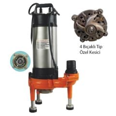 WATER SOUND FC-2200-A Bıçaklı Tip Kirli Su Drenaj Dalgıç Pompa