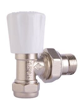 Klepsan 1/2'' Ekonomik Köşe Radyatör Vanası 16x2