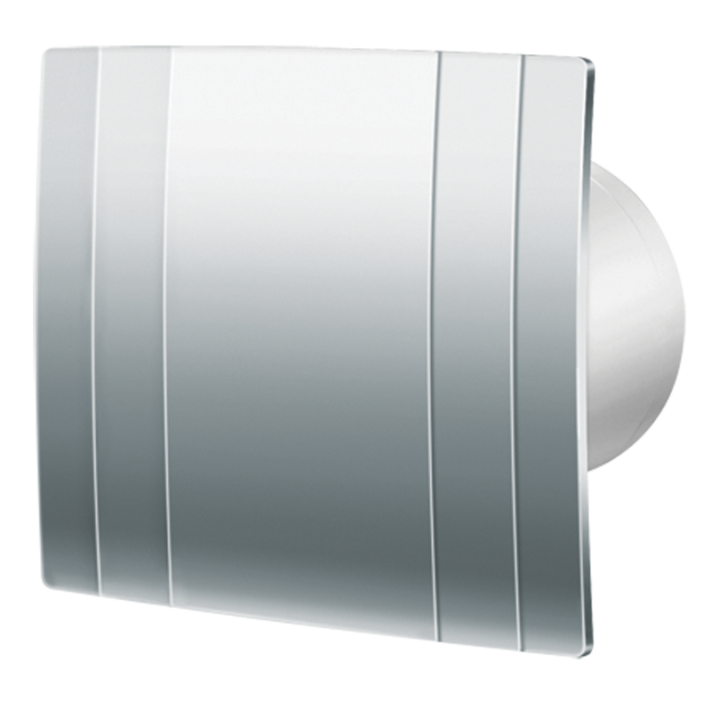 Blauberg Quatro Hi-Tech Chrome 125 Plastik Banyo Aspiratörü 12,5 cm