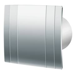 Blauberg Quatro Hi-Tech Chrome 125 Plastik Banyo Aspiratörü 12,5 cm
