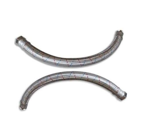 50 Cm 1 Galvaniz Örgülü Düz Fleks Hortum