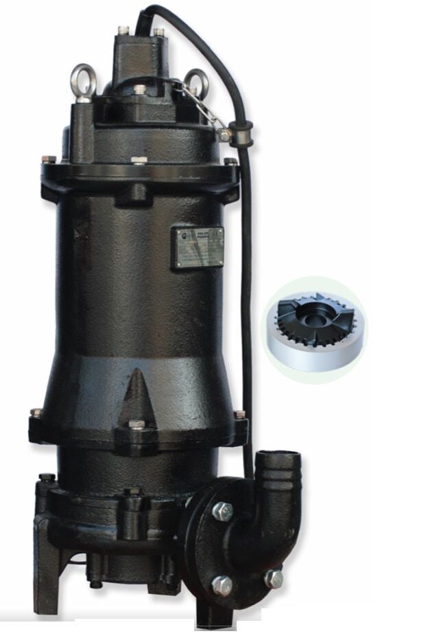 WATER SOUND 50G25.5 Süper Öğütücülü Kirli Su Drenaj Dalgıç Pompa