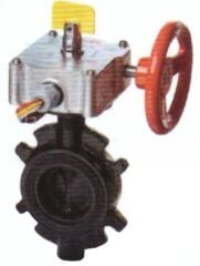Klepsan DN50 İzleme Anahtarlı Kelebek Vana Wafer