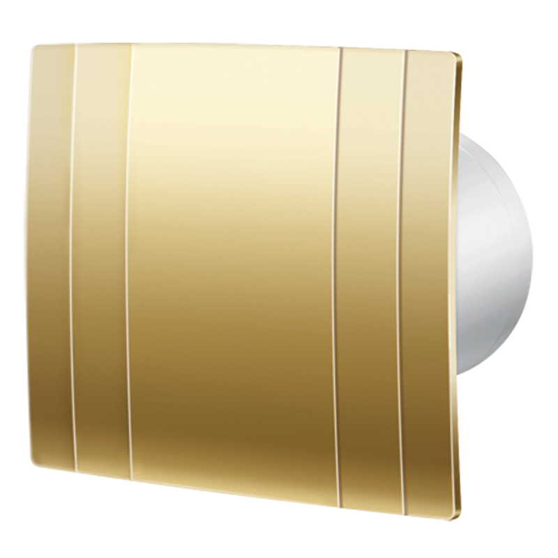Blauberg Quatro Hi-Tech Gold 125 Plastik Banyo Aspiratörü 12,5 cm