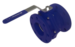 Klepsan DN80 Tam Geçişli Küresel Vana GG 25 (2 Parçalı)