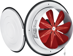 Bahçıvan BK 200 Kapaklı Cam Baca Tipi Aspiratör - 20 cm Çap