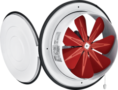 Bahçıvan BK 200 Kapaklı Cam Baca Tipi Aspiratör - 20 cm Çap