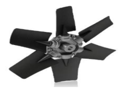 Fanex Fan FPP Derece Ayarlı 5-6 Kanatlı Plastik Pervane