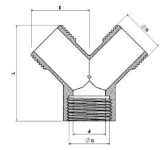 Klepsan 3/4'' Çamaşır Çatalı