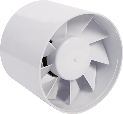 Bahçıvan BPK 10 Plastik Boru Tipi Fan - 10 cm Çap