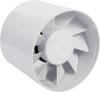 Bahçıvan BPK 12 Plastik Boru Tipi Fan - 12 cm Çap