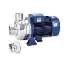 WATER SOUND BK120D (316) Komple Paslanmaz Açık Fanlı Santrifüj Pompa