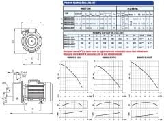 SUMAK SMINOX/A-220/2 Paslanmaz Santrifüj Pompa