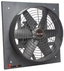 Fanex FHP-K-400-01 Harici Motorlu Plastik Pervaneli Kare Aksiyel Aspiratör