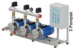Sumak SMINOX12C300/3 Kademeli 2,2 kw Paslanmaz 3 Pompalı Hidrofor