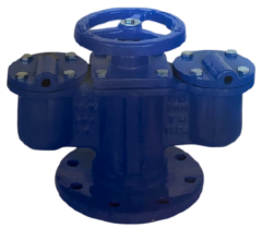 Klepsan DN100 Çift Küreli Vantuz GGG40