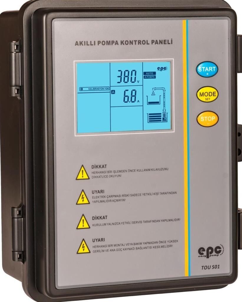 EPC TOU-S01 20 HP Trifaze Akıllı Kontrol Panosu
