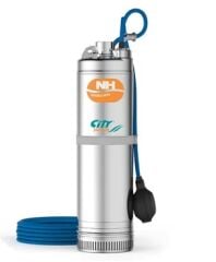 City HYDRO NH A 10M Paslanmaz Gövdeli Keson Kuyu Dalgıç Pompa